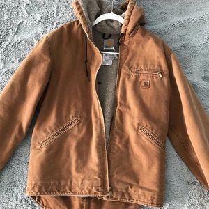 Carhartt Canvas Sherpa Lined Jacket